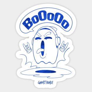 Ghost Rock! Sticker